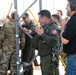 Lt. Col. Frodsham performs Fini Flight before retirement