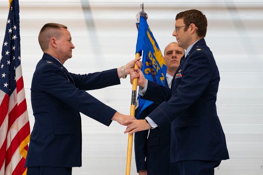 318th COG Det. 2 changes command