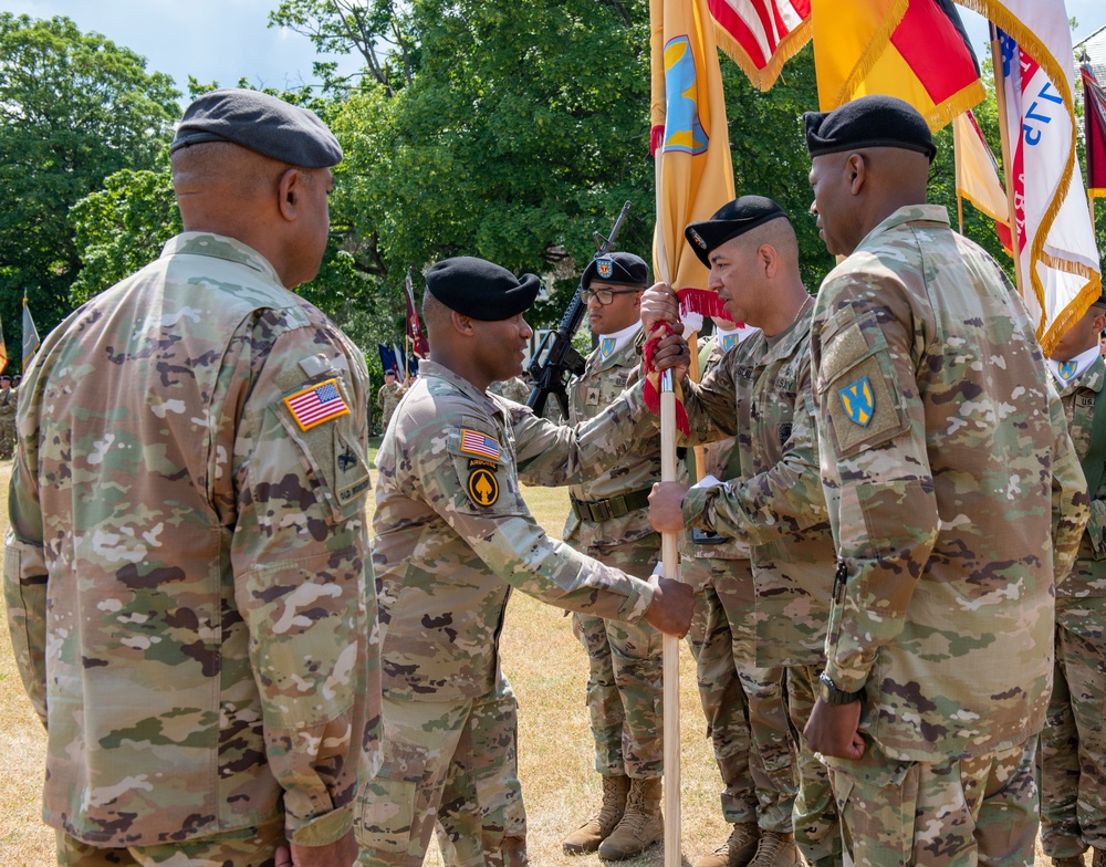 21st Theater Sustainment Command Change of Command