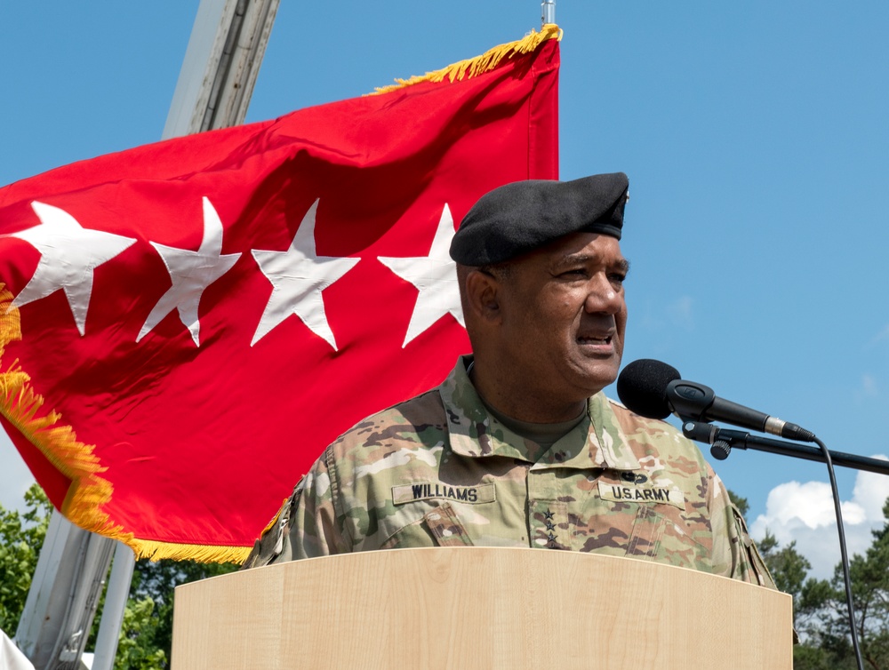 21st Theater Sustainment Command Change of Command