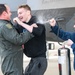 Lt. Col. Frodsham performs Fini Flight before retirement