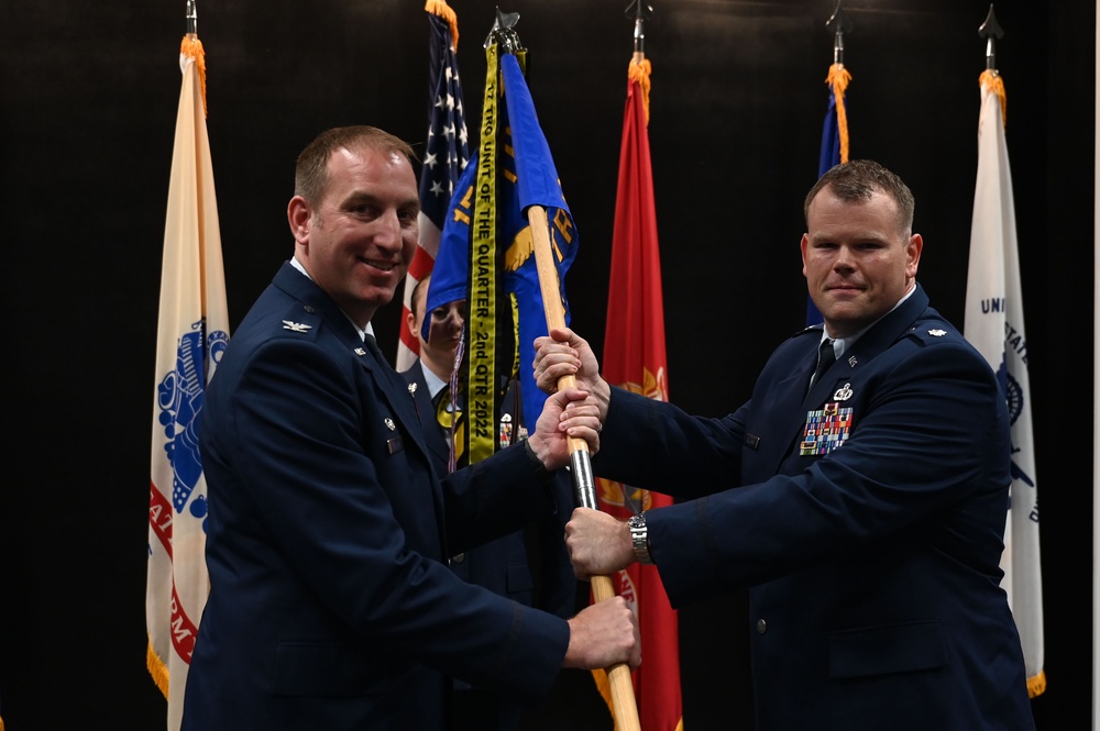 313th TRS welcomes new commander