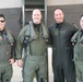 Lt. Col. Frodsham performs Fini Flight before retirement