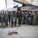 Lt. Col. Frodsham performs Fini Flight before retirement