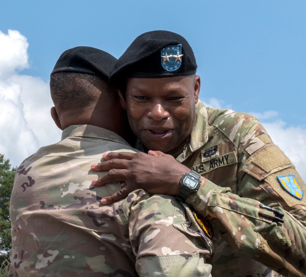 21st Theater Sustainment Command Change of Command