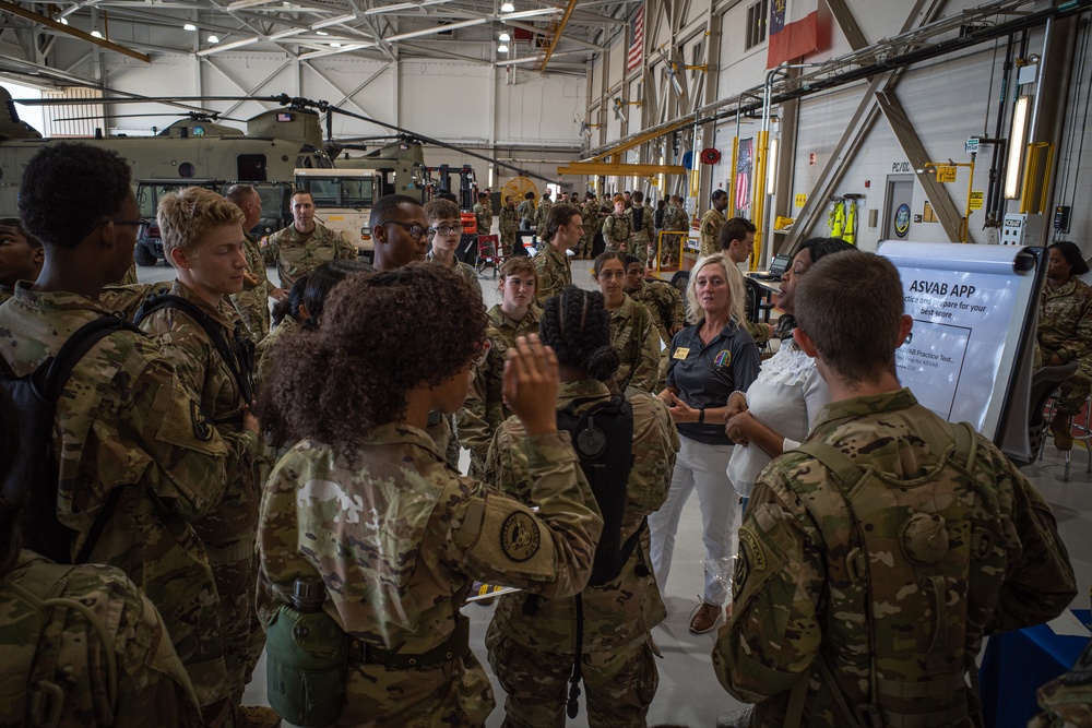 2023 JRTOC Cadet Leadership Challenge hosted at Hunter Army Airfield