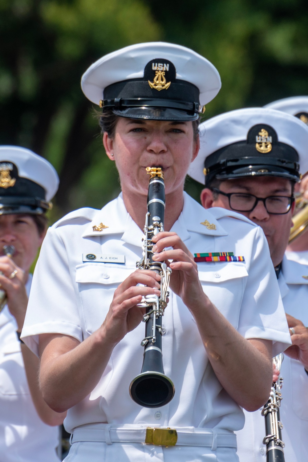 The United States Navy Concert Band at the U.S. National Arboretum