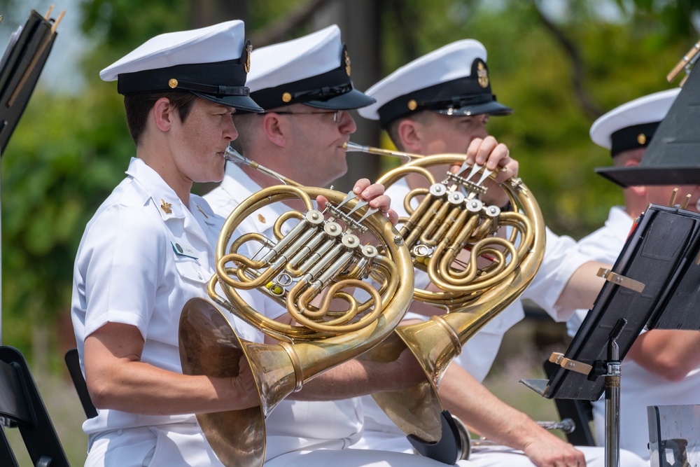 The United States Navy Concert Band at the U.S. National Arboretum