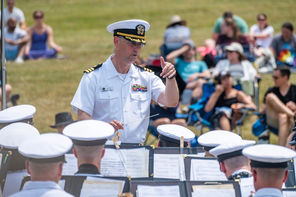 The United States Navy Concert Band at the U.S. National Arboretum