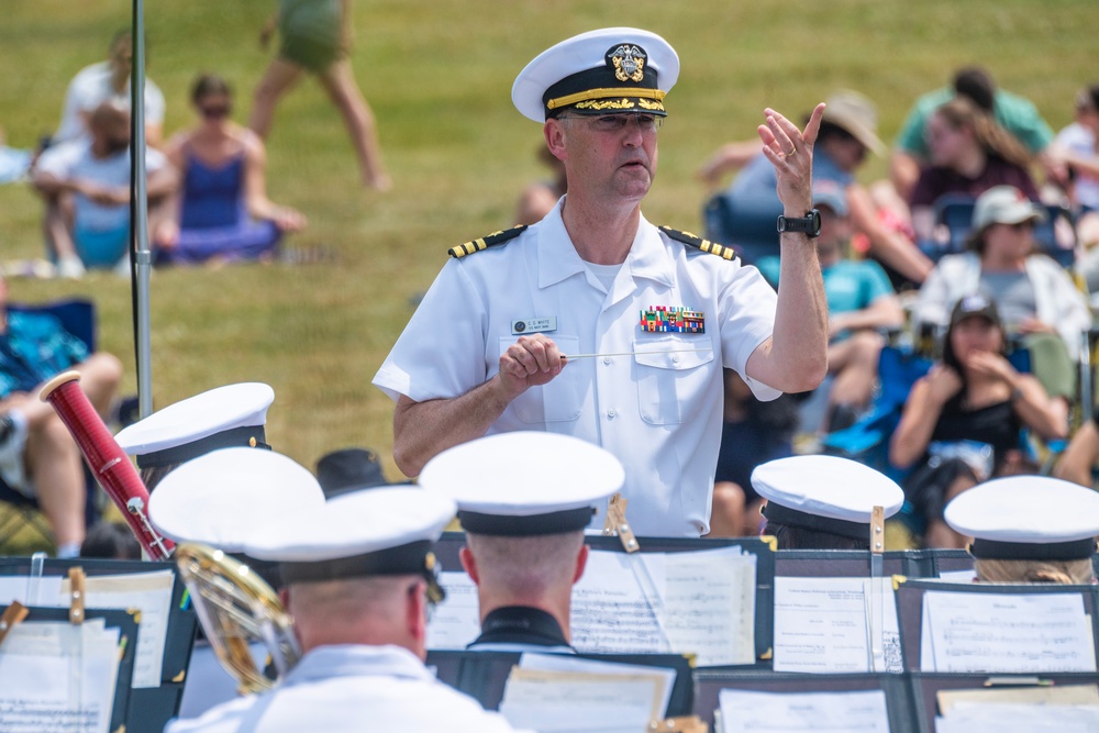 The United States Navy Concert Band at the U.S. National Arboretum