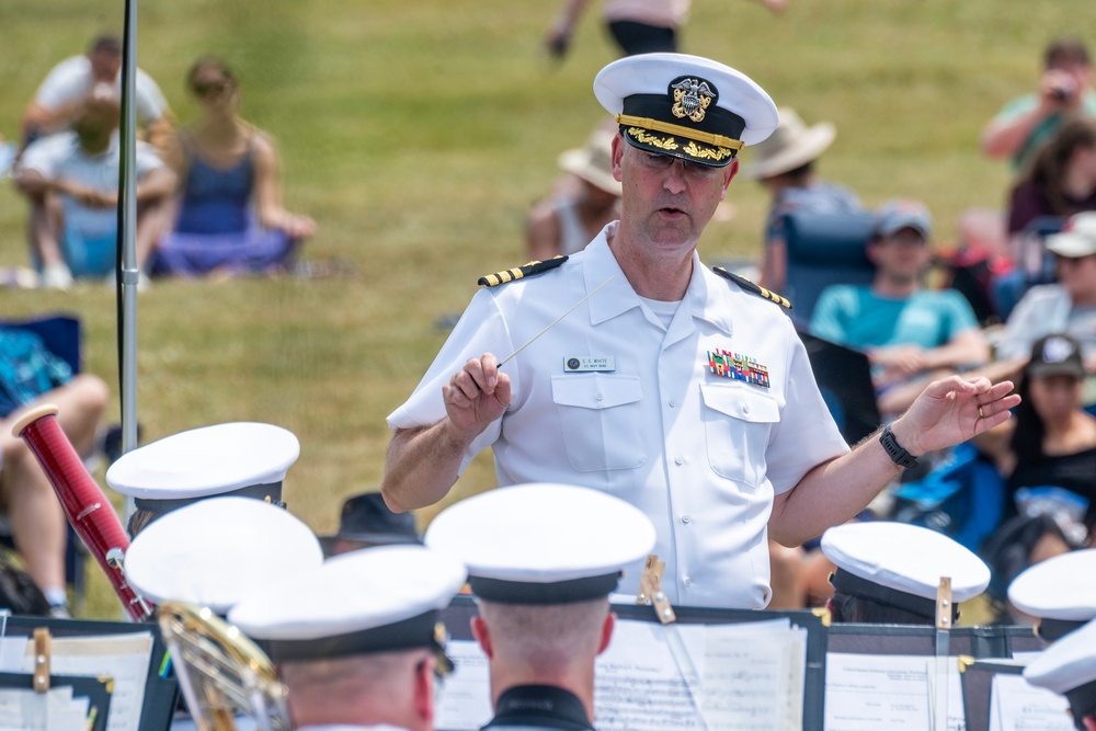 The United States Navy Concert Band at the U.S. National Arboretum