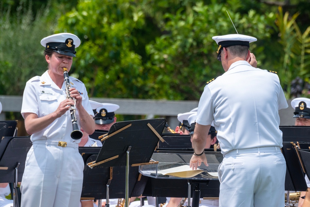 The United States Navy Concert Band at the U.S. National Arboretum