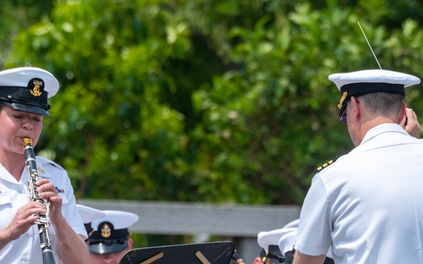 The United States Navy Concert Band at the U.S. National Arboretum