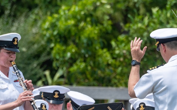 The United States Navy Concert Band at the U.S. National Arboretum