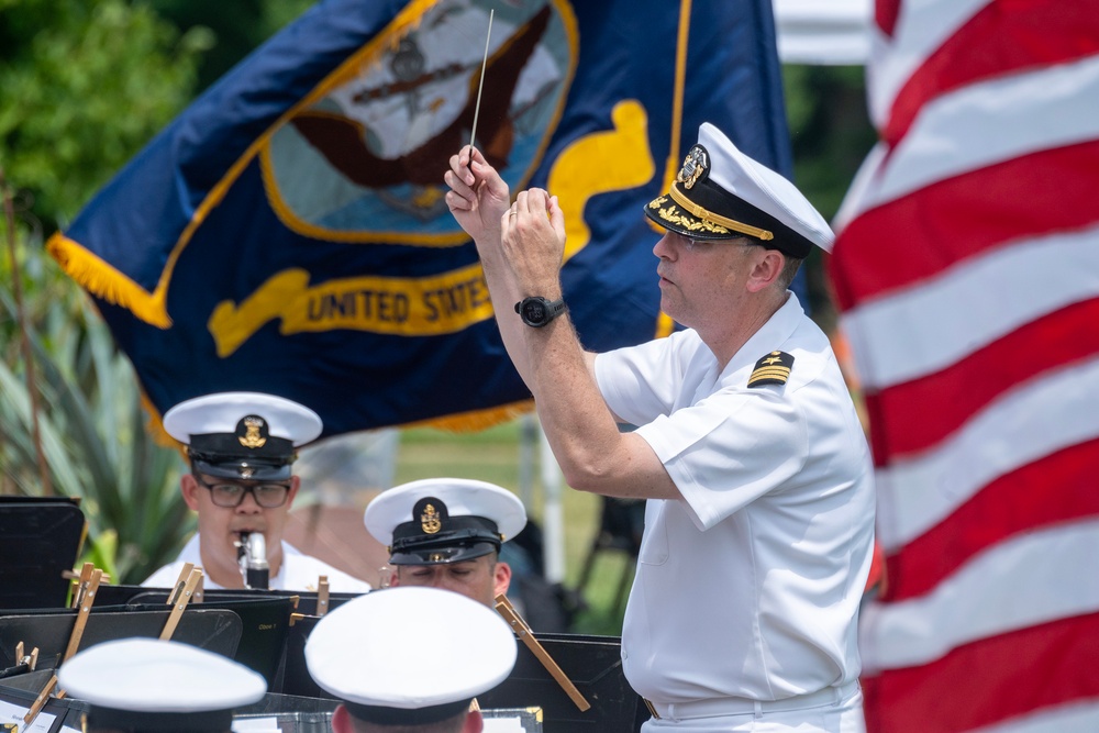 The United States Navy Concert Band at the U.S. National Arboretum