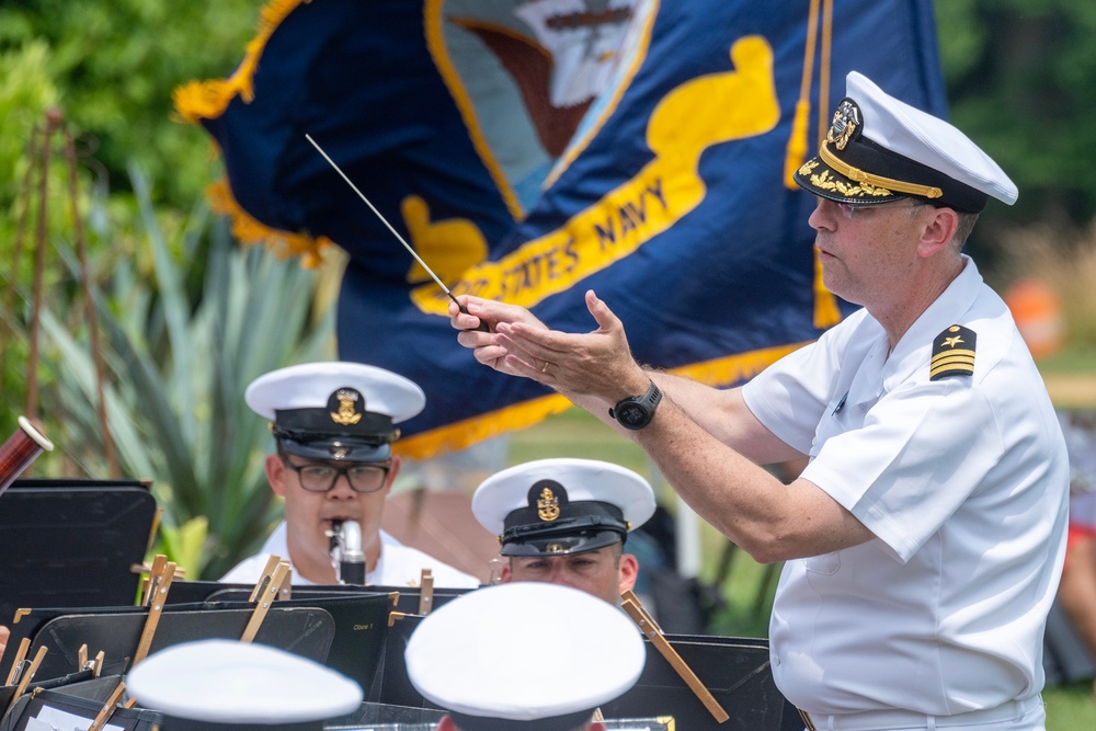 The United States Navy Concert Band at the U.S. National Arboretum