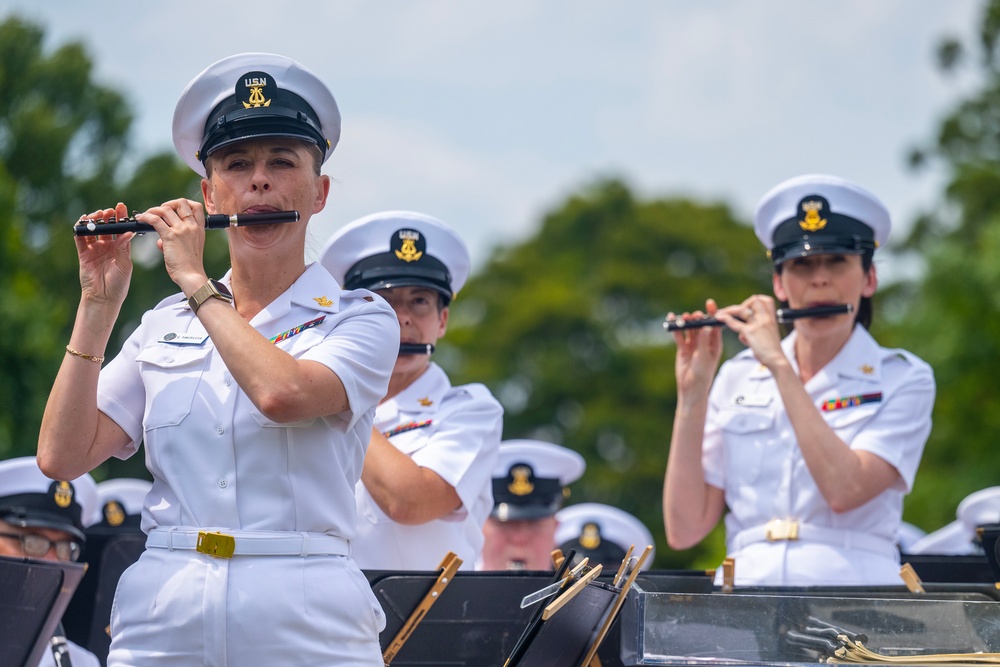 The United States Navy Concert Band at the U.S. National Arboretum