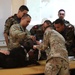 U.S. Army and Moroccan Veterinary teams conduct K9 first-aid training during African Lion 23