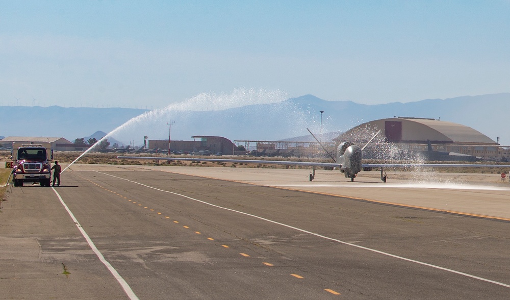 452nd Flight Test Squadron bids farewell to RQ-4 Global Hawk