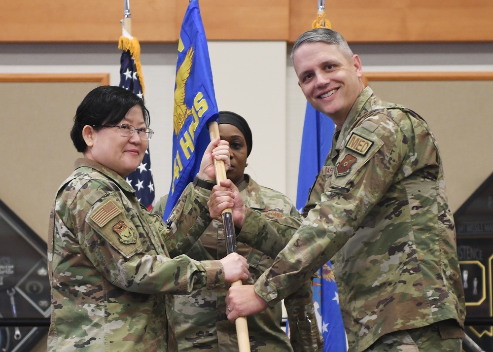 341st Healthcare Operations Squadron change of command