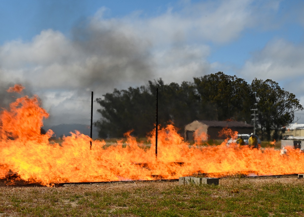 The U.S. Forest Service Conducts Test Burns at Vandenberg