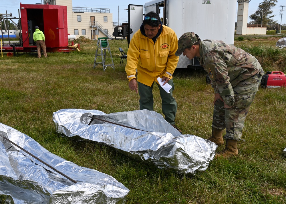 The U.S. Forest Service Conducts Test Burns at Vandenberg