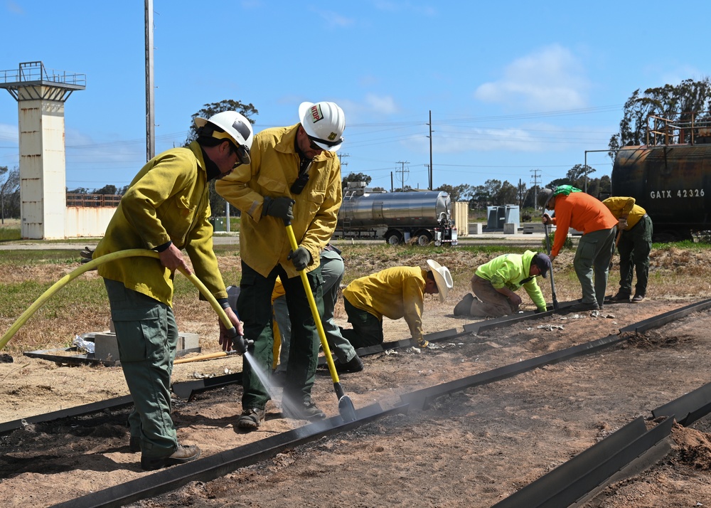 The U.S. Forest Service Conducts Test Burns at Vandenberg