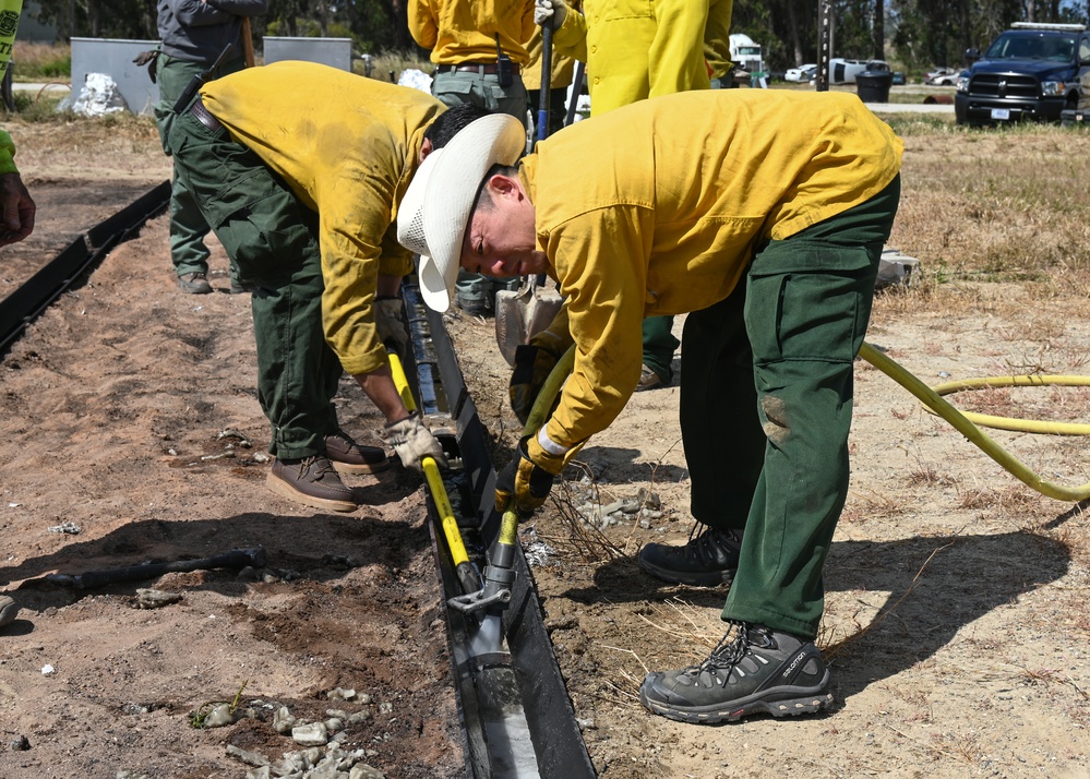 The U.S. Forest Service Conducts Test Burns at Vandenberg