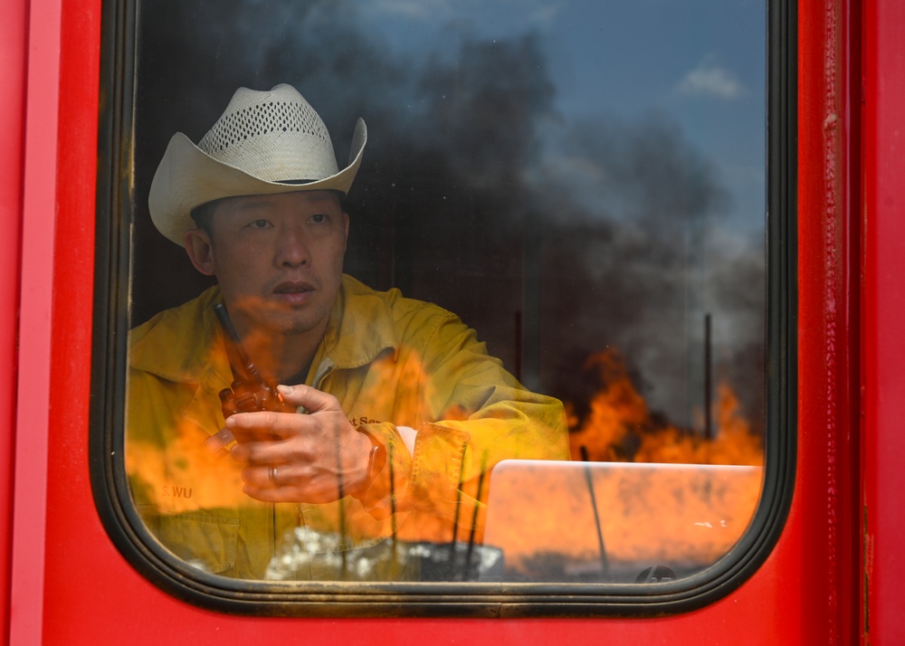 The U.S. Forest Service Conducts Test Burns at Vandenberg