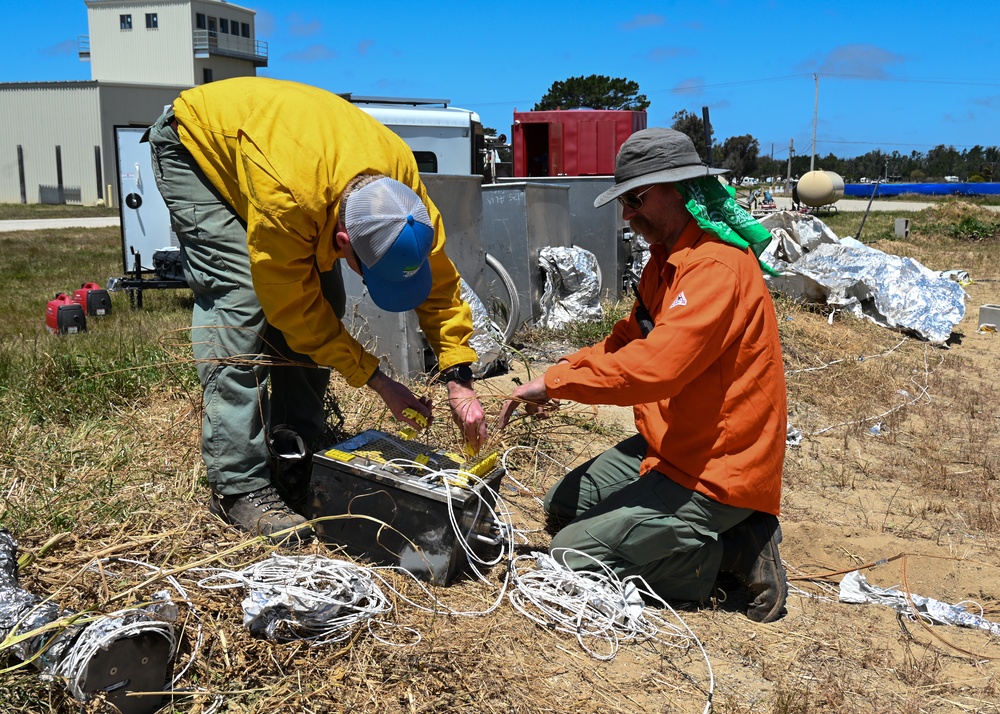 The U.S. Forest Service Conducts Test Burns at Vandenberg