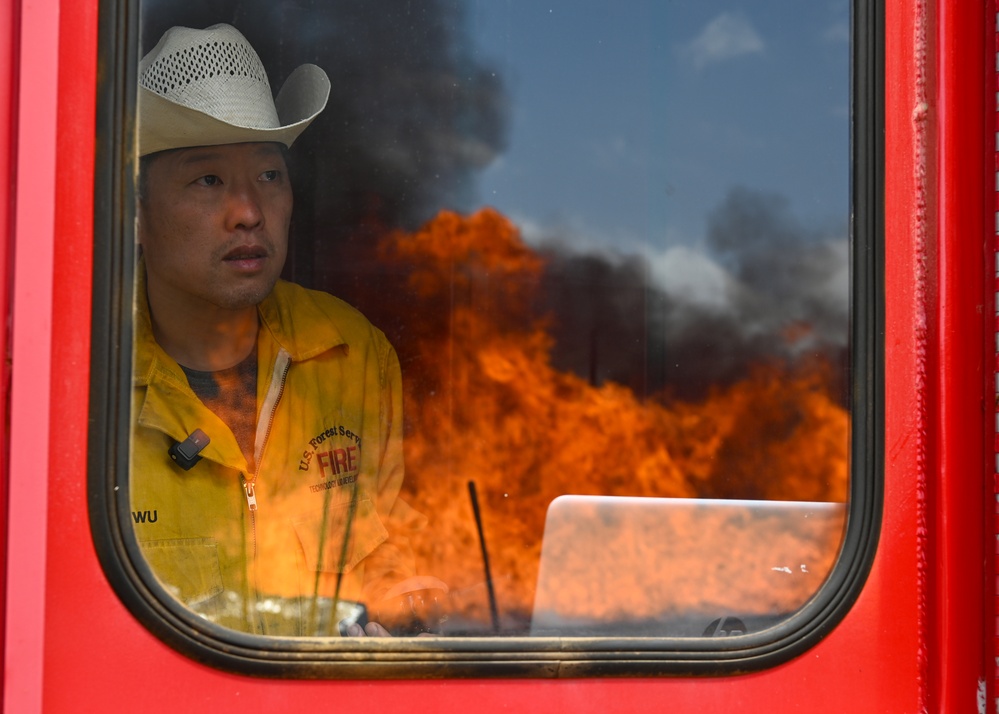 The U.S. Forest Service Conducts Test Burns at Vandenberg