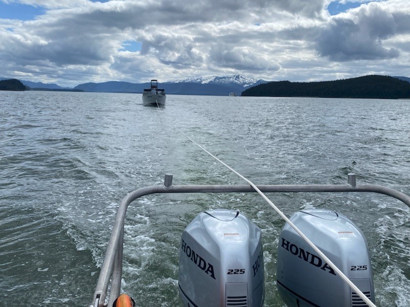 Coast Guard, good Samaritans respond to vessel fire in Auke Bay, Alaska