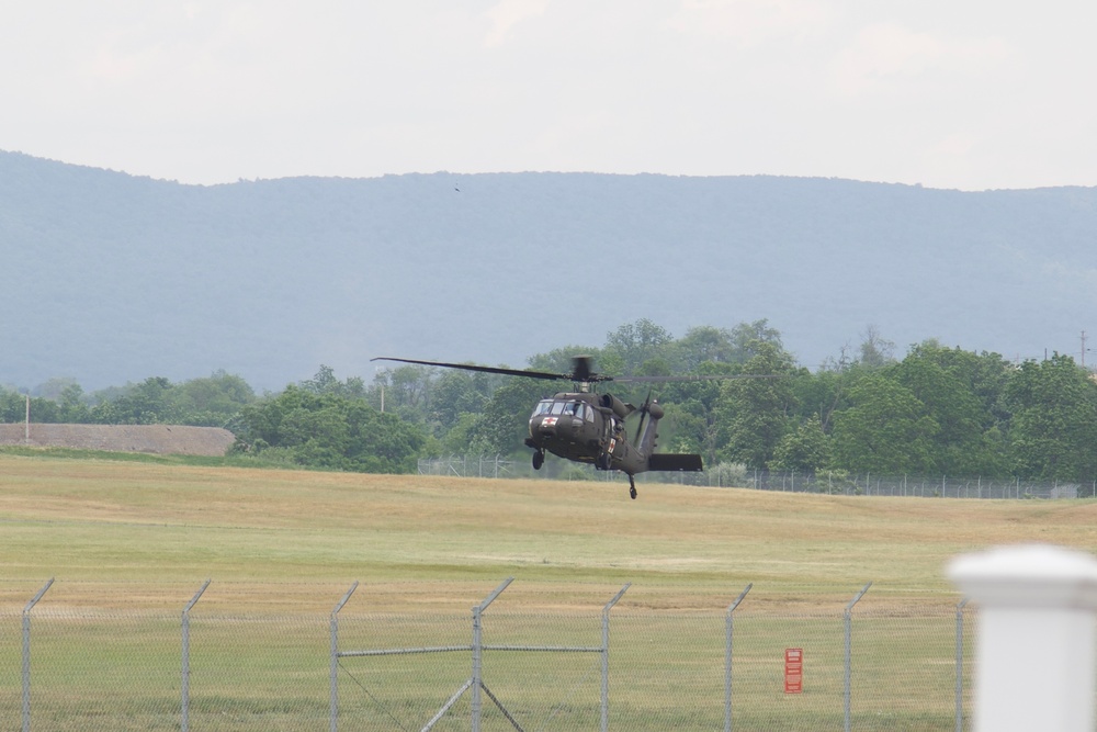 Black Hawk at Muir AAF