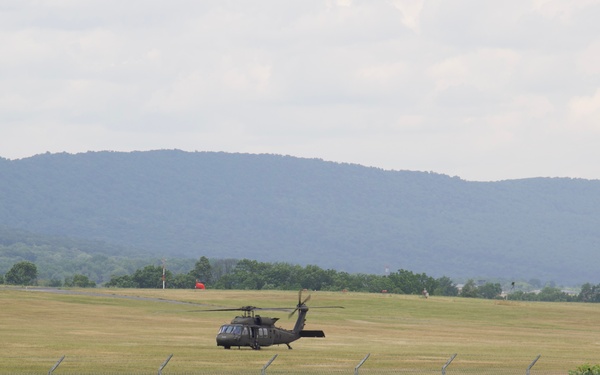 Black Hawk at Muir AAF