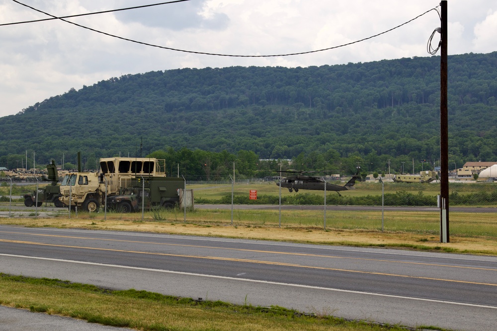 Black Hawk at Muir AAF