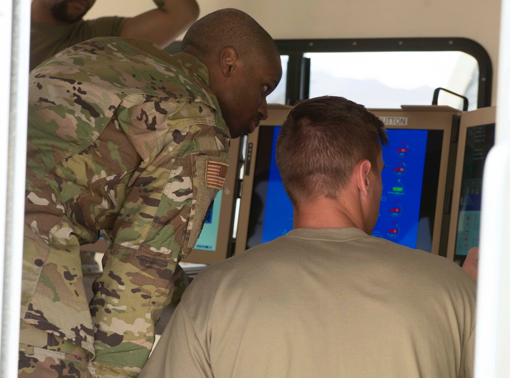 Prepping the MQ-9 Reaper for flight; So it can soar in its first iteration of an ACE exercise.