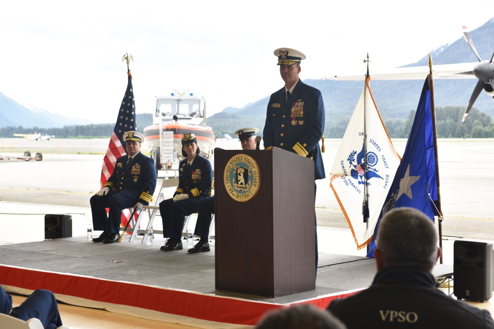 Coast Guard 17th District change-of-command