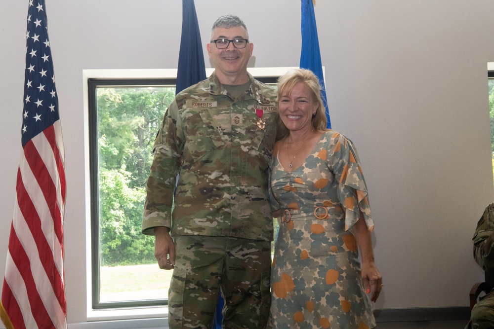 192nd Command Chief Master Sgt. Roberts retires