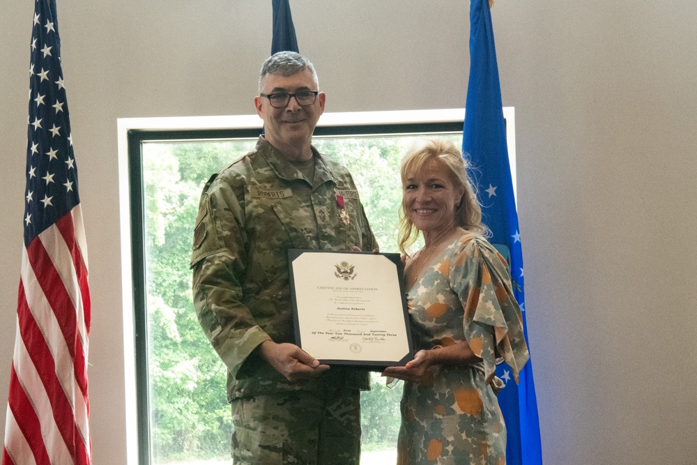 192nd Command Chief Master Sgt. Roberts retires