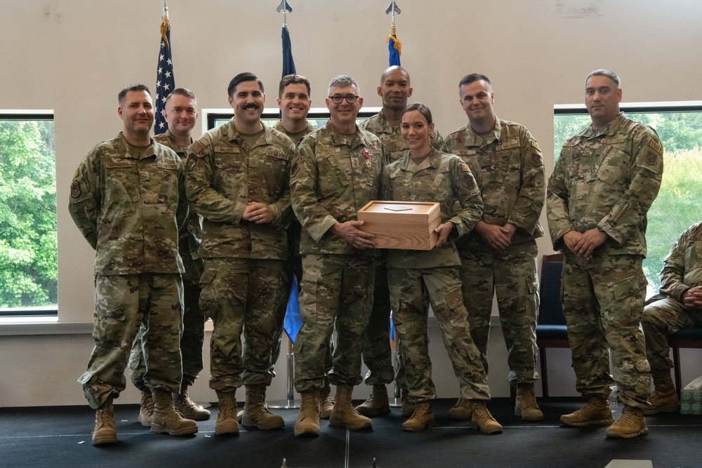 192nd Command Chief Master Sgt. Roberts retires