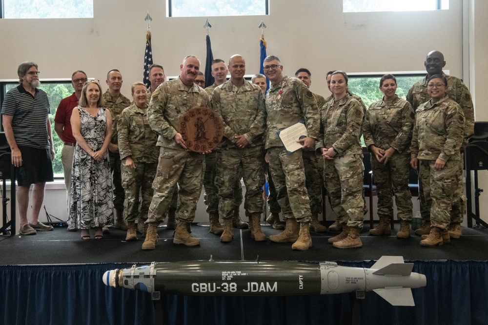 192nd Command Chief Master Sgt. Roberts retires