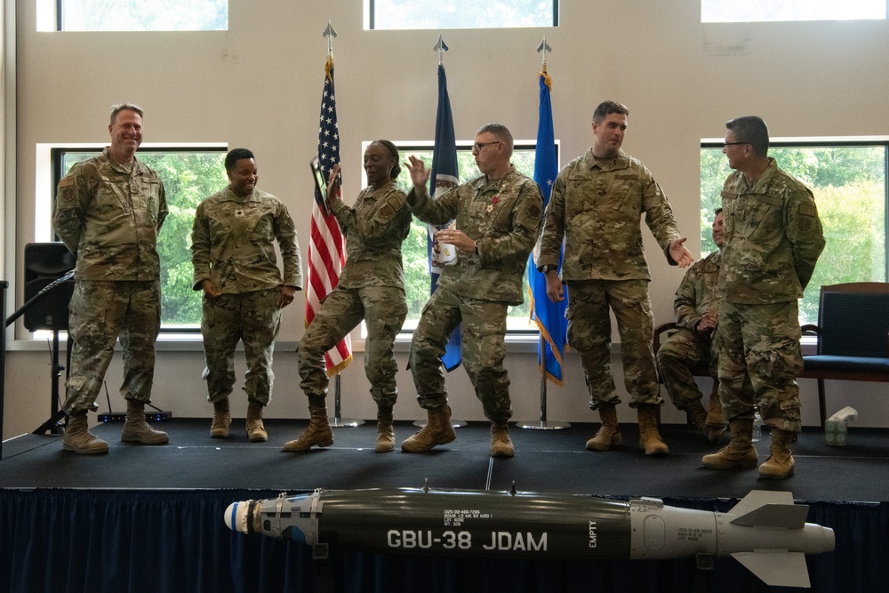 192nd Command Chief Master Sgt. Roberts retires