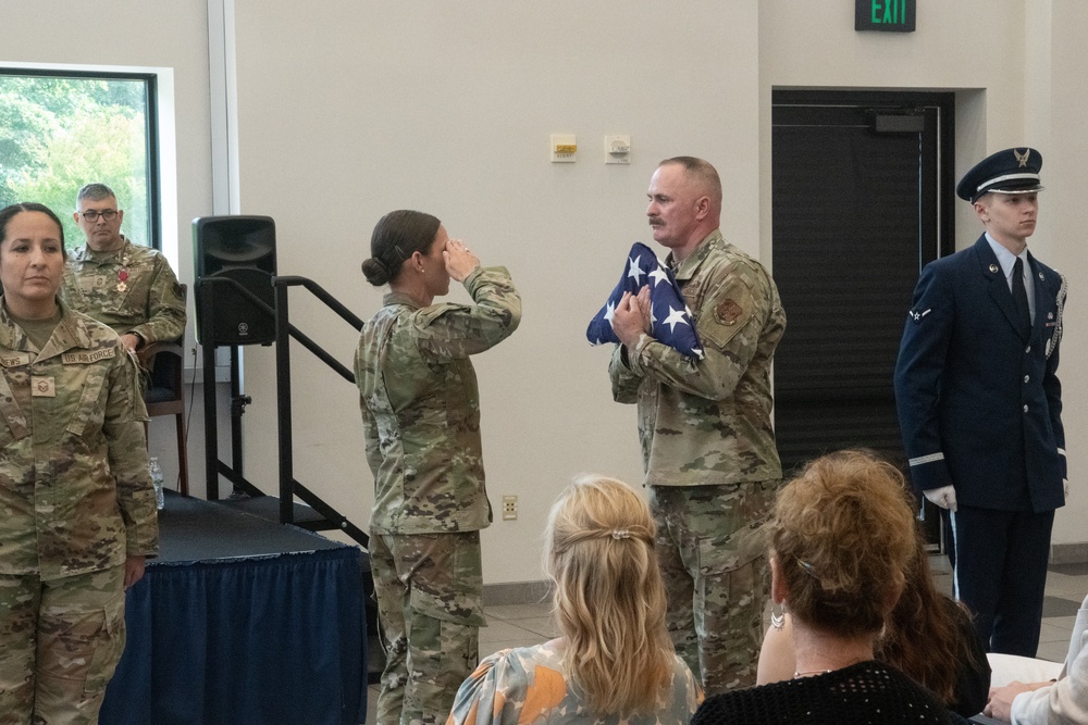 192nd Command Chief Master Sgt. Roberts retires