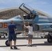 Snipers commanding officer celebrates final flight with squadron