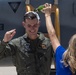 Snipers commanding officer celebrates final flight with squadron