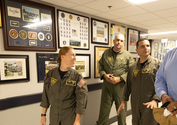 Retired CW5 Phillip Brashear Visit to NAS Pensacola