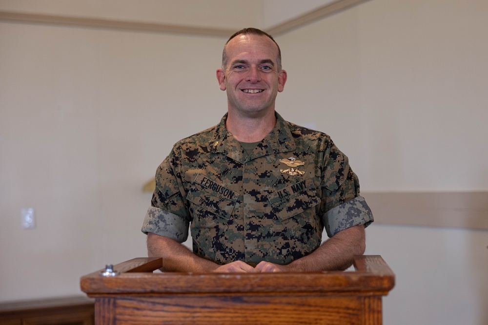Faces of the Blue Diamond: Lt. Cmdr. Charles Ferguson