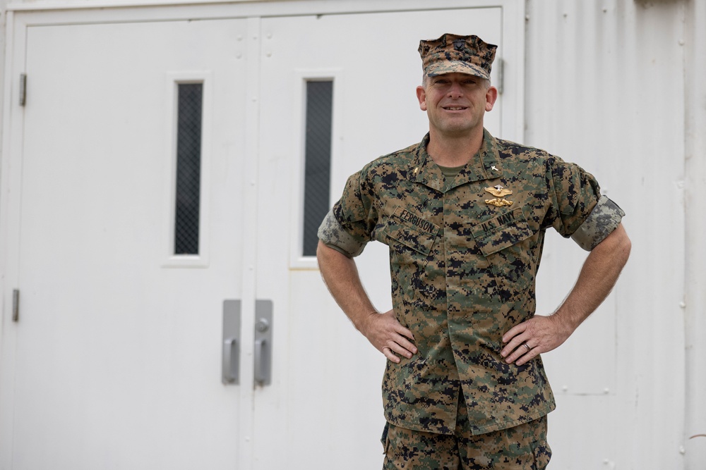 Faces of the Blue Diamond: Lt. Cmdr. Charles Ferguson