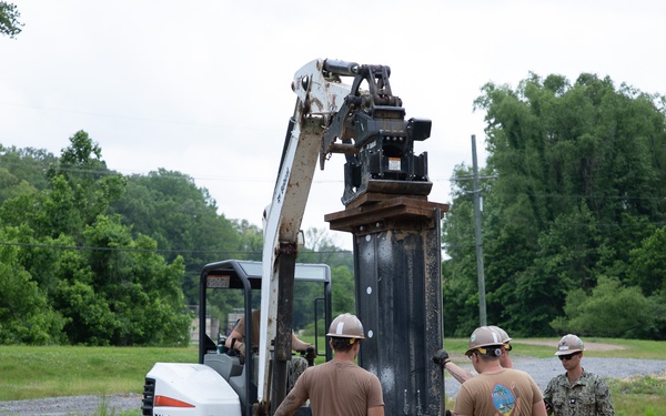 ERDC, Navy explore alternative materials for quay wall restoration