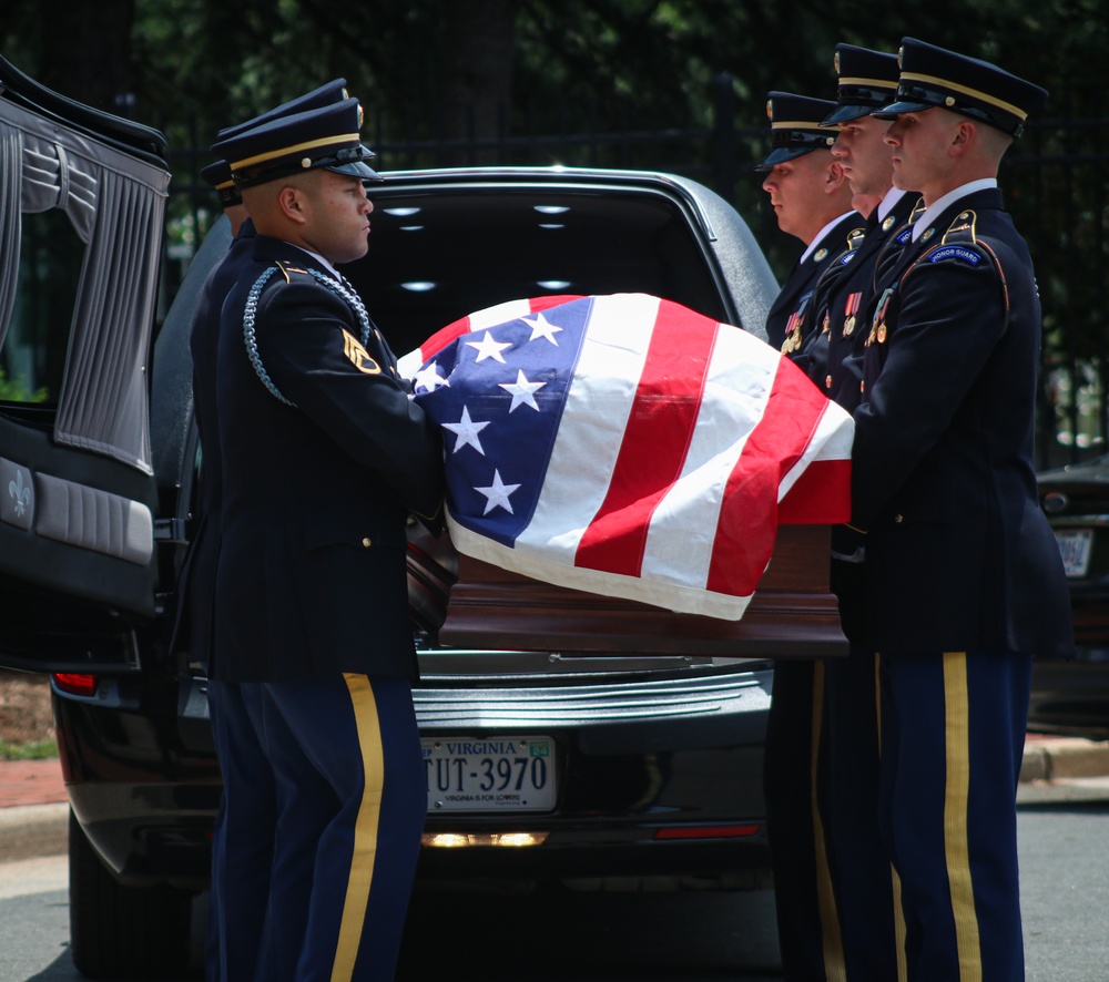 Funeral of U.S. Army Air Forces Tech. Sgt. John M. Carroll